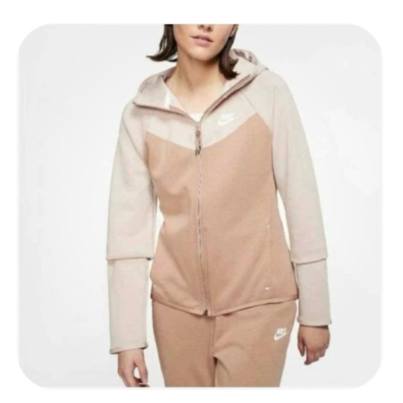 Nike Sportswear Windrunner Tech Brown/Tan Womens Jacket, Size XXL - Picture 1 of 4